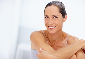 Portrait of smiling, mature woman